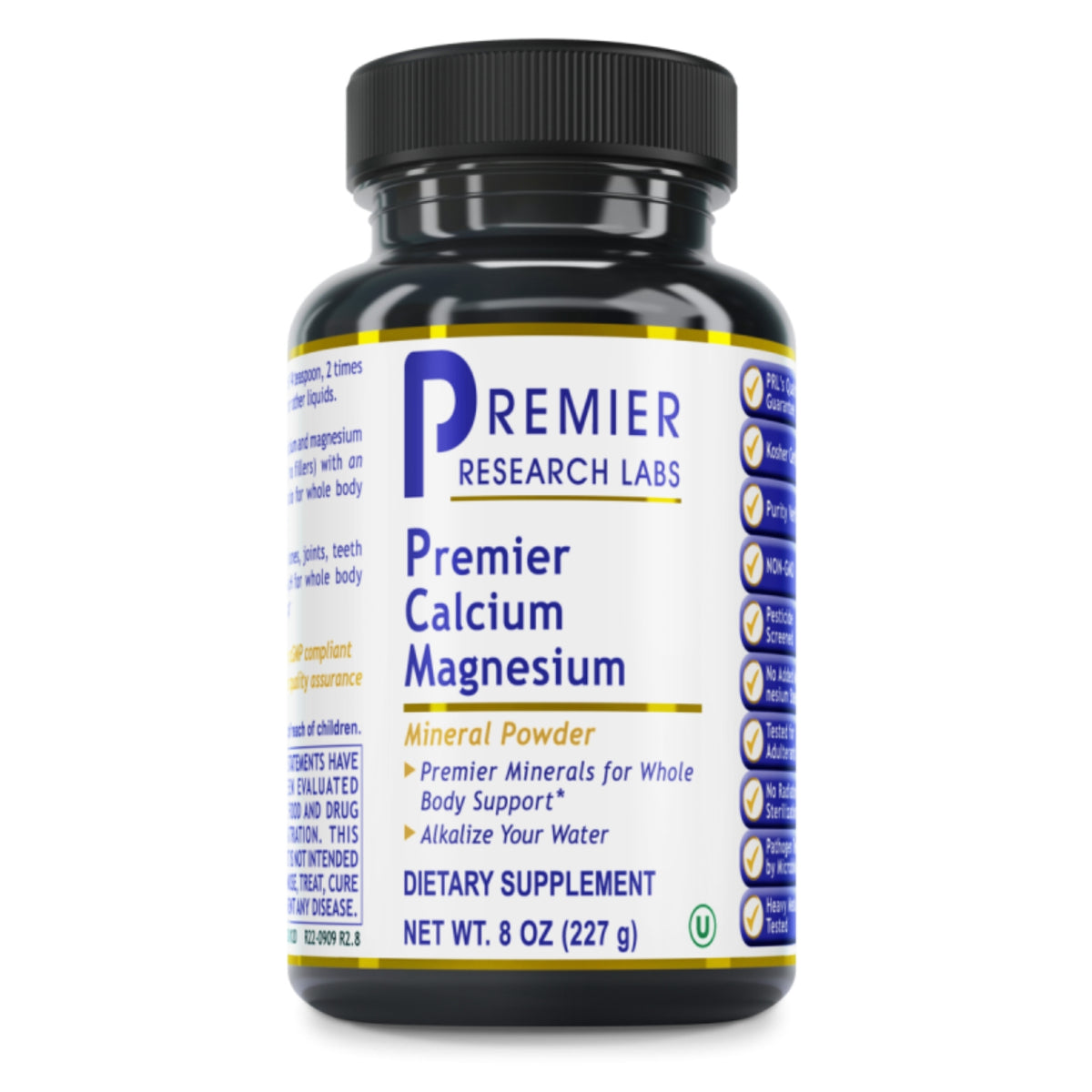 Premier Research Labs, Premier Calcium Magnesium Powder, 8.Oz (227 g) UPC 807735001209 | Hilife Vitamins
