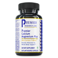 Premier Research Labs, Premier Calcium Magnesium Plus, 90 Plant-Source Capsules UPC 807735001407 | Hilife Vitamins