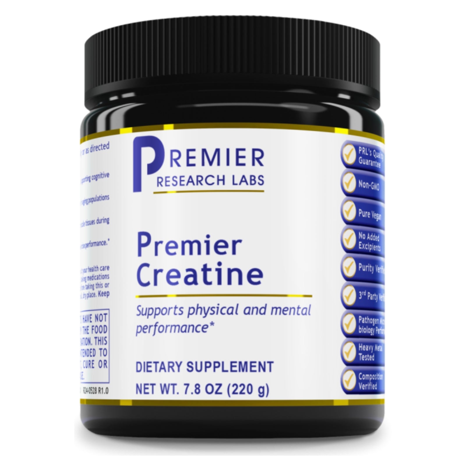 Premier Research Labs, Premier Creatine, 7.8 oz (220 g) UPC 807735009106 | Hilife Vitamins
