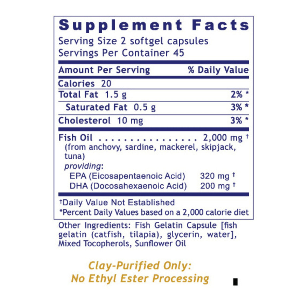 Premier Research Labs, EPA/DHA Marine Softgels, 90 softgels Capsules UPC 807735013455 | Hilife Vitamins