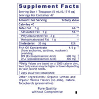 Premier Research Labs, EPA/DHA Marine Liquid, 8 Oz (235 mL) UPC 807735013486 | Hilife Vitamins