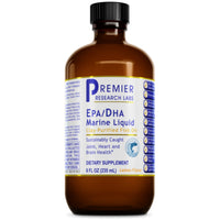 Premier Research Labs, EPA/DHA Marine Liquid, 8 Oz (235 mL) UPC 807735013486 | Hilife Vitamins