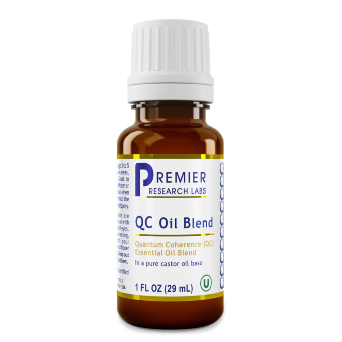 Premier Research Labs, QC Oil Blend, 1 fl oz (29 mL) UPC 807735015367 | Hilife Vitamins