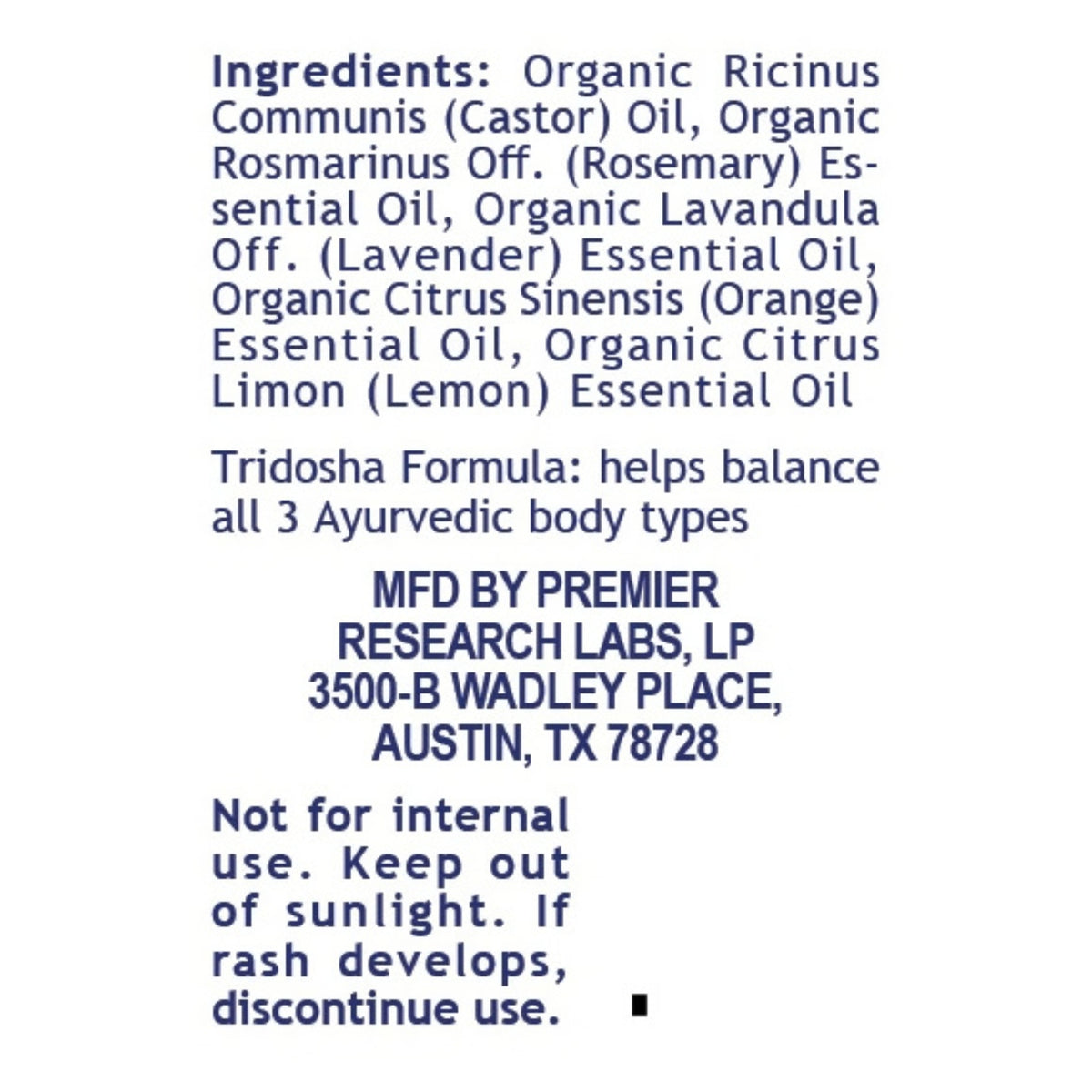 Premier Research Labs, QC Oil Blend, 1 fl oz (29 mL) UPC 807735015367 | Hilife Vitamins