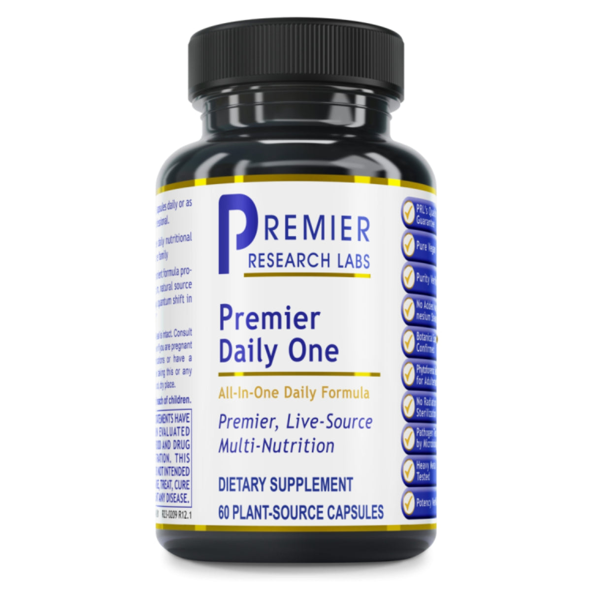 Premier Research Labs, Premier Daily One, 60 Plant-Source Capsules UPC 807735020811 | Hilife Vitamins
