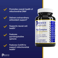 Premier Research Labs, PQQ Complex, 60 Plant-Source Capsules UPC 807735020859 | Hilife Vitamins