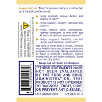 Premier Research Labs, Testosterone Premium, 90 Plant-Source Capsules UPC 807735020934 | Hilife Vitamins