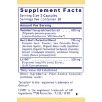 Premier Research Labs, Testosterone Premium, 90 Plant-Source Capsules UPC 807735020934 | Hilife Vitamins