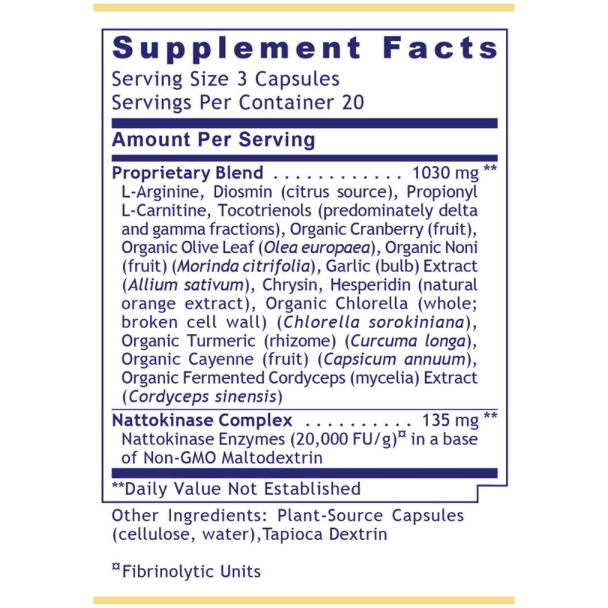 Premier Research Labs, CircuZyme, 60 Plant-Source Capsules UPC 807735020941 | Hilife Vitamins
