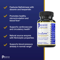 Premier Research Labs, CircuZyme, 60 Plant-Source Capsules UPC 807735020941 | Hilife Vitamins