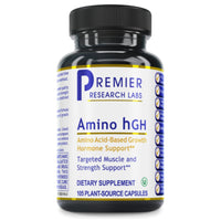 Premier Research Labs, Amino hGH, 105 Plant-Source Capsules UPC 807735020965 | Hilife Vitamins