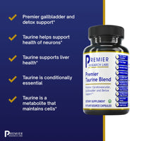 Premier Research Labs, Premier Taurine Blend, 90 Plant-Source Capsules UPC 807735020996 | Hilife Vitamins