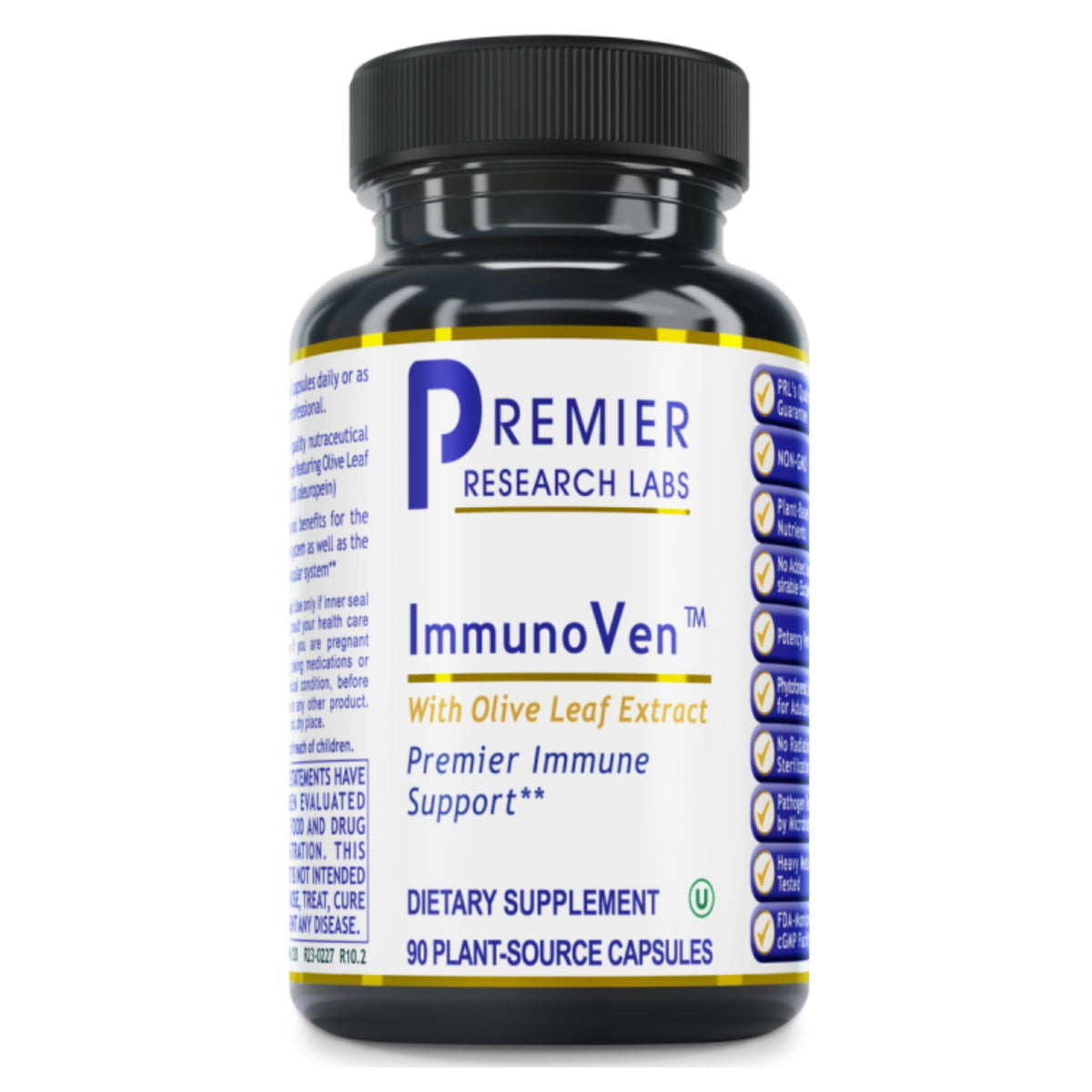 Premier Research Labs, ImmunoVen™, 90 Plant-Source Capsules UPC 807735021207 | Hilife Vitamins
