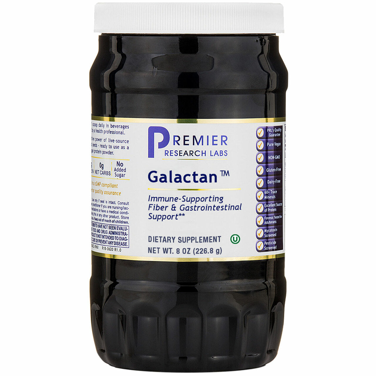 Premier Research Labs, Galactan Powder, 8 Oz UPC 807735021245 | Hilife Vitamins