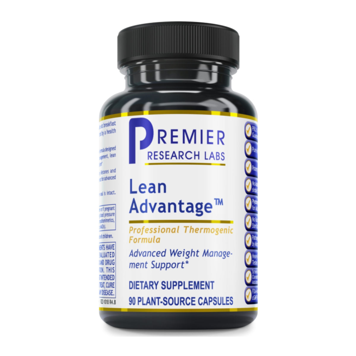 Premier Research Labs, Lean Advantage™, 90 Plant-Source Capsules UPC 807735021306 | Hilife Vitamins
