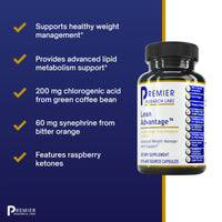 Premier Research Labs, Lean Advantage™, 90 Plant-Source Capsules UPC 807735021306 | Hilife Vitamins