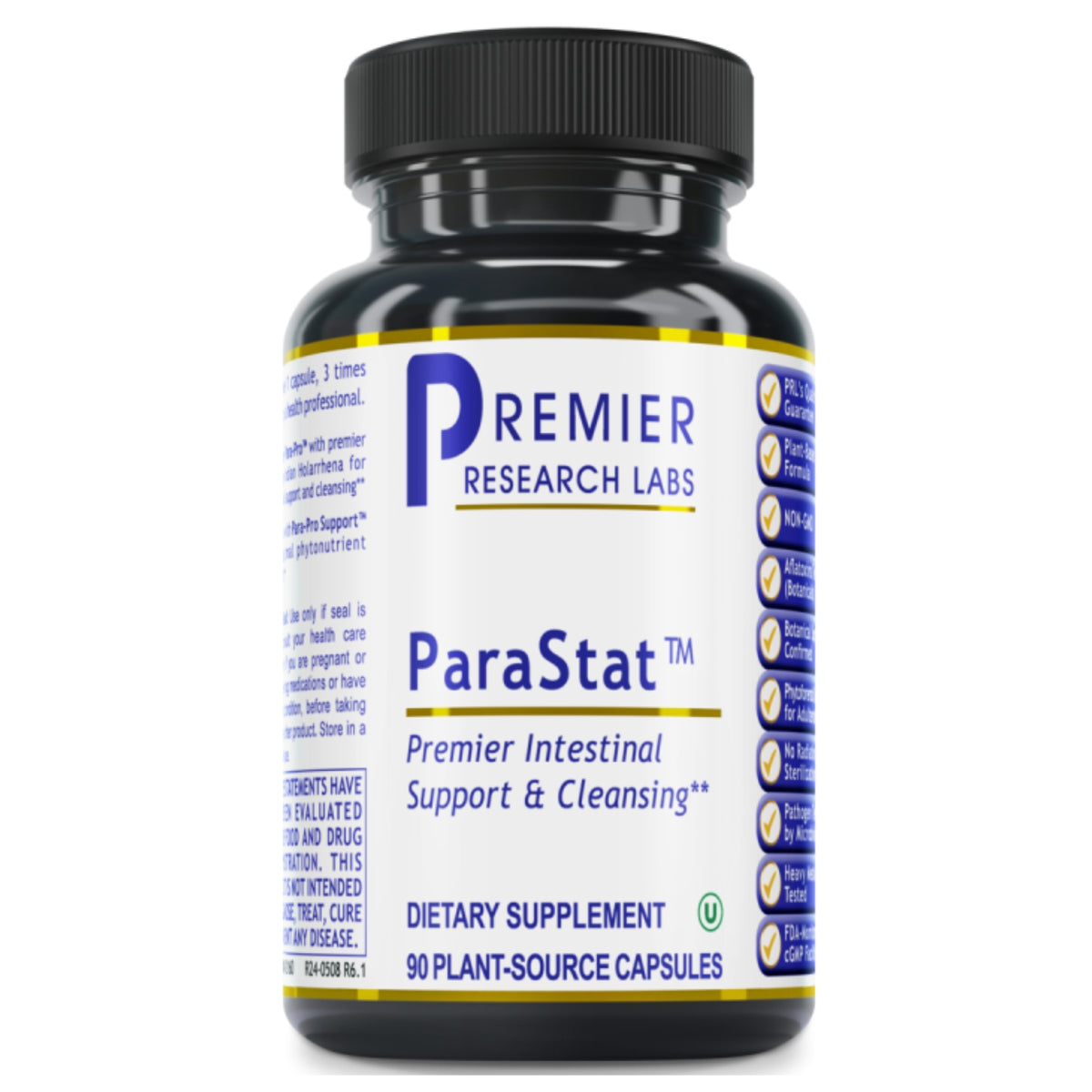 Premier Research Labs, ParaStat™, 90 Plant-Source Capsules UPC 807735021603 | Hilife Vitamins