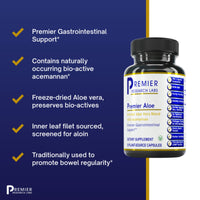 Premier Research Labs, Premier Aloe, 30 Plant-Source Capsules UPC 807735021672 | Hilife Vitamins