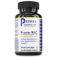 Premier Research Labs, Premier NAC, 60 Plant-Source Capsules UPC 807735021719 | Hilife Vitamins