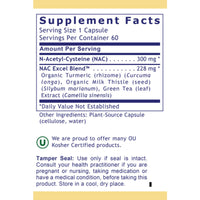 Premier Research Labs, Premier NAC, 60 Plant-Source Capsules UPC 807735021719 | Hilife Vitamins
