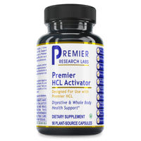 Premier Research Labs, Premier HCL Activator, 90 Plant-Source Capsules UPC 807735021788 | Hilife Vitamins