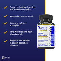 Premier Research Labs, Premier HCL Activator, 90 Plant-Source Capsules UPC 807735021788 | Hilife Vitamins