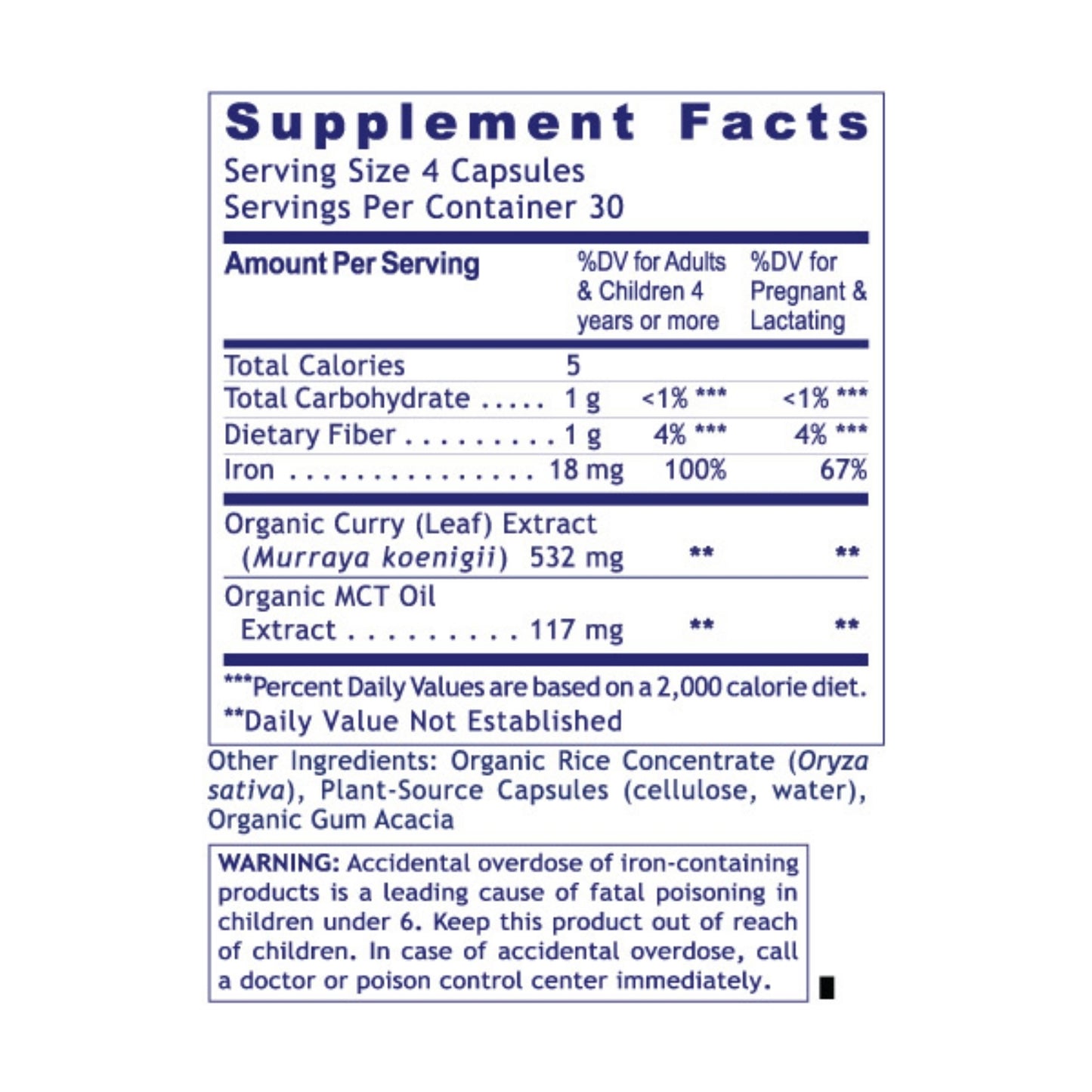 Premier Research Labs, Premier Phyto-Iron, 120 Plant-Source Capsules UPC 807735021887 | Hilife Vitamins