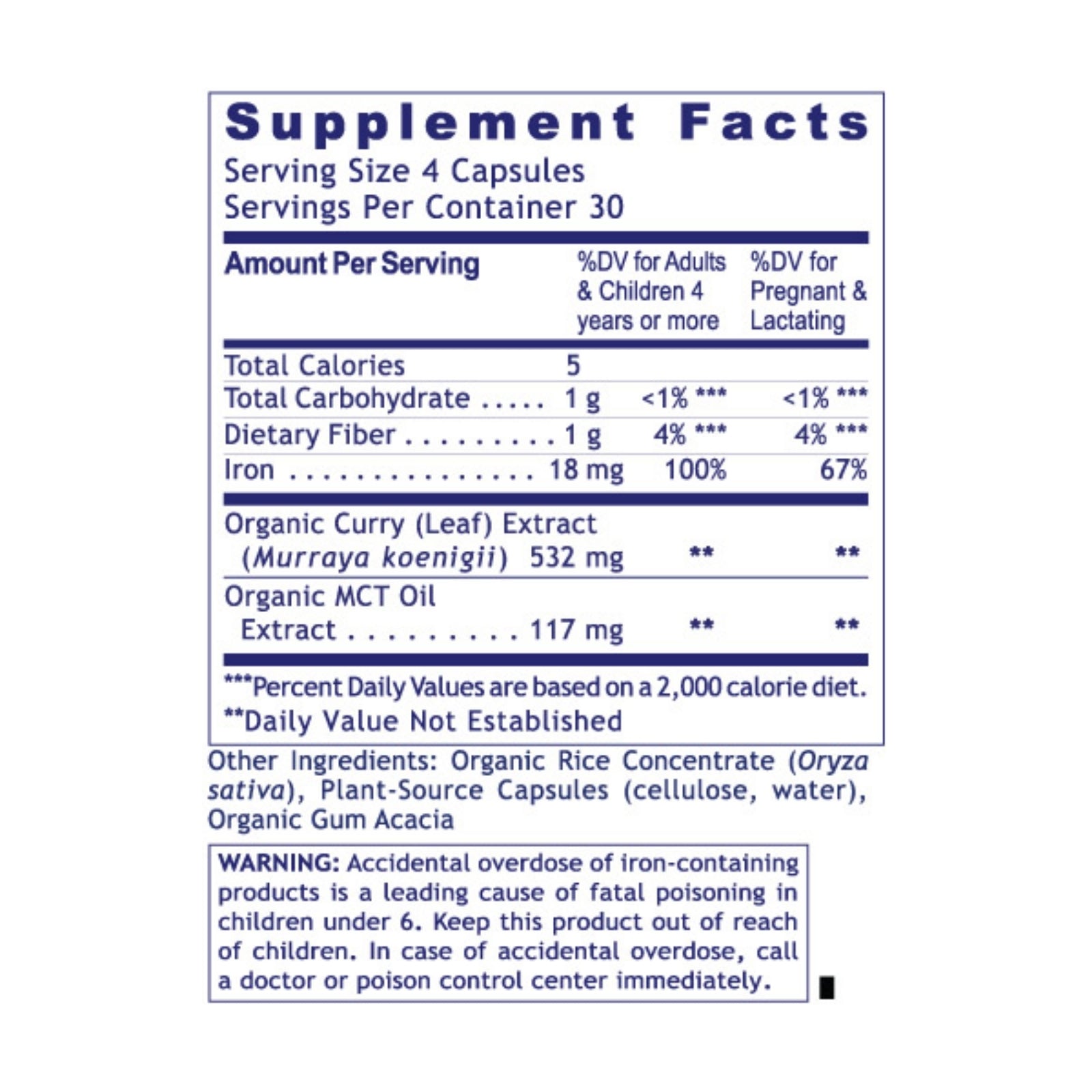 Premier Research Labs, Premier Phyto-Iron, 120 Plant-Source Capsules UPC 807735021887 | Hilife Vitamins