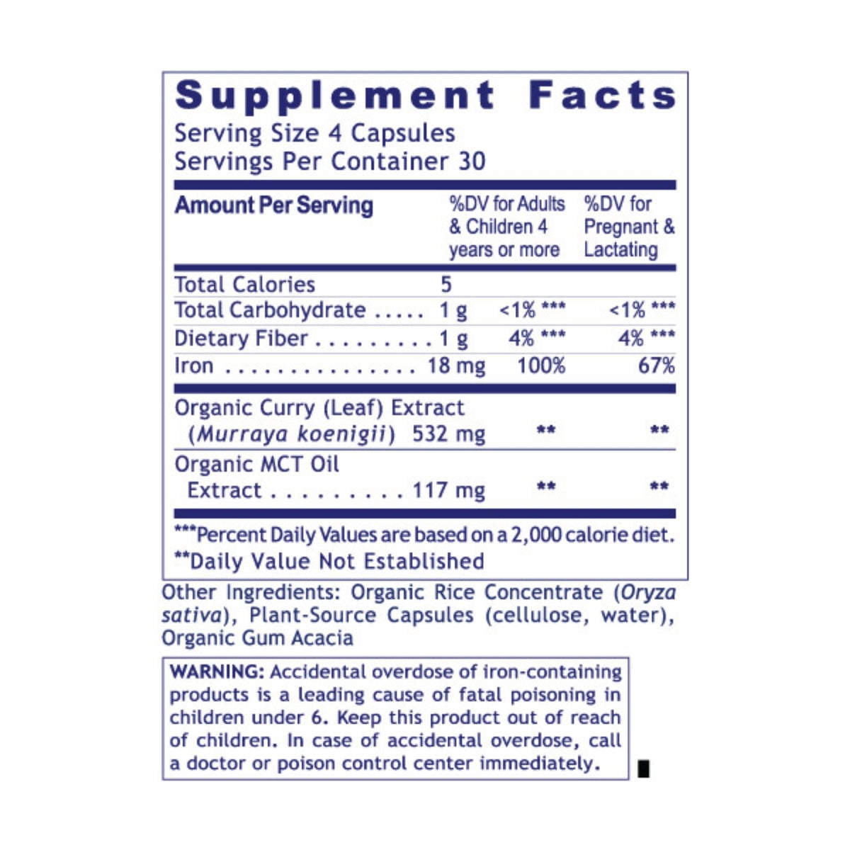 Premier Research Labs, Premier Phyto-Iron, 120 Plant-Source Capsules UPC 807735021887 | Hilife Vitamins