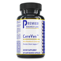 Premier Research Labs, CereVen, 60 Plant-Source Capsules UPC 807735021917 | Hilife Vitamins