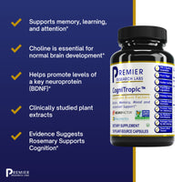 Premier Research Labs, Cognitropic, 120 Plant-Source Capsules UPC 807735021931 | Hilife Vitamins