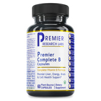 Premier Research Labs, Premier Complete B Capsules, 60 Plant-Source Capsules UPC 807735022006 | Hilife Vitamins