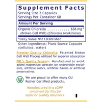 Premier Research Labs, Medi-Chlorella-FX™, 120 Plant-Source Capsules UPC 807735023102 | Hilife Vitamins