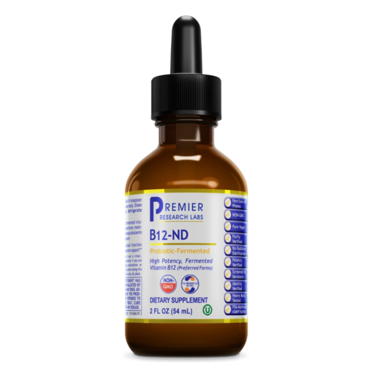 Premier Research Labs, B12-ND, 2 FL OZ (54 mL) UPC 807735023386 | Hilife Vitamins