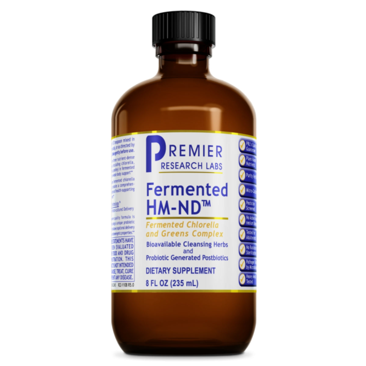 Premier Research Labs, Fermented HM-ND™, 8 FL OZ (235 mL) UPC 807735023454 | Hilife Vitamins