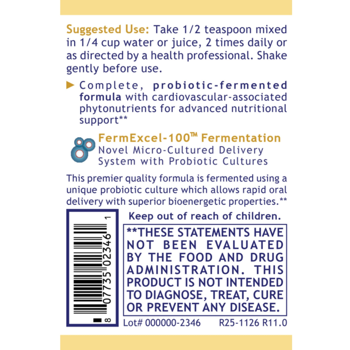 Premier Research Labs, Cardio-ND (Fermented), 8 Fl Oz UPC 807735023461 | Hilife Vitamins