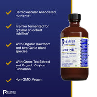Premier Research Labs, Cardio-ND (Fermented), 8 Fl Oz UPC 807735023461 | Hilife Vitamins