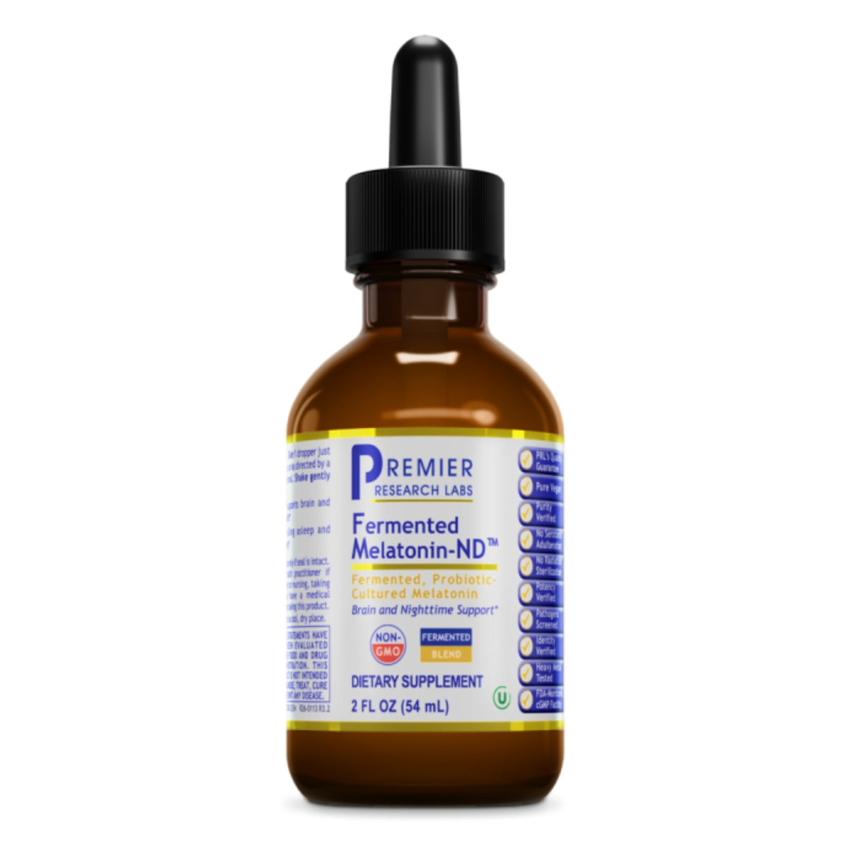Premier Research Labs, Melatonin-ND™ (Fermented), 2 fl oz UPC 807735023546 | Hilife Vitamins