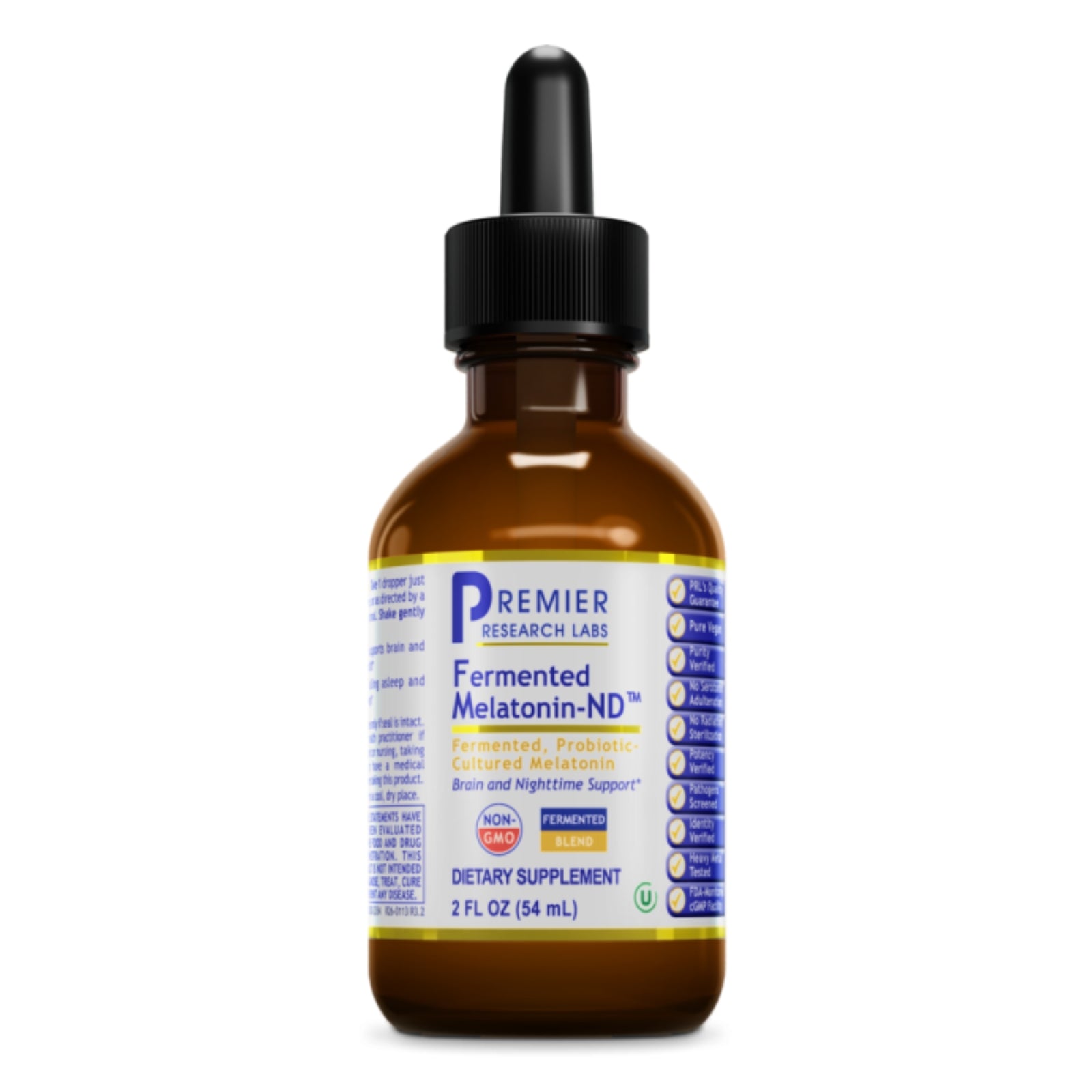 Premier Research Labs, Melatonin-ND™ (Fermented), 2 fl oz UPC 807735023546 | Hilife Vitamins