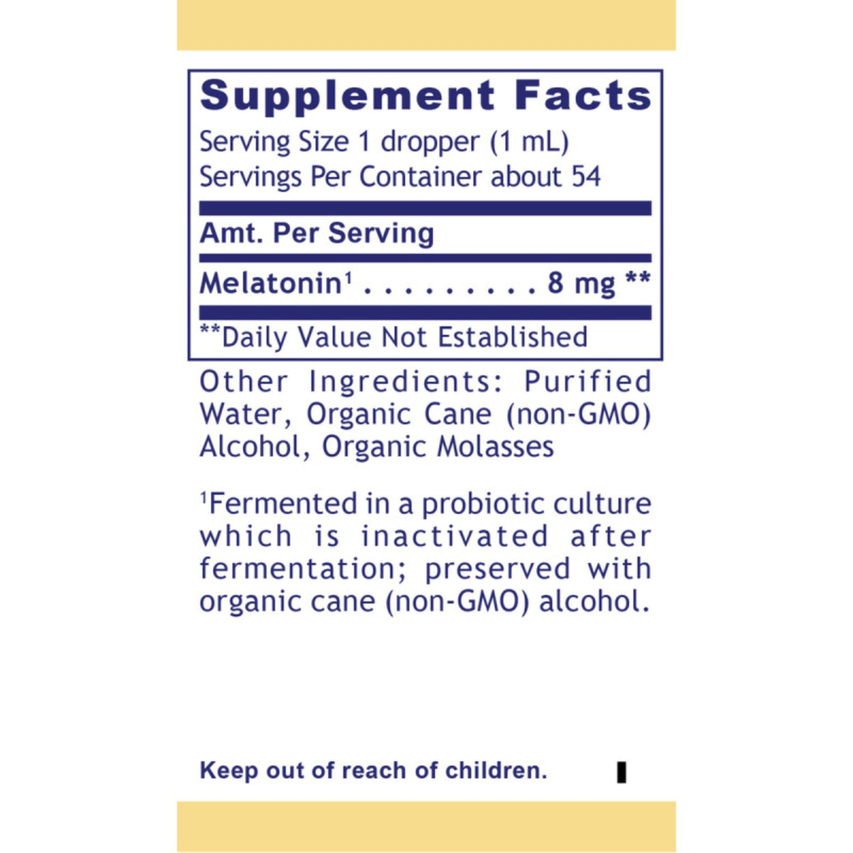 Premier Research Labs, Melatonin-ND™ (Fermented), 2 fl oz UPC 807735023546 | Hilife Vitamins