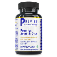 Premier Research Labs, Premier Joint & Disc, 90 Plant-Source Capsules UPC 807735023638 | Hilife Vitamins