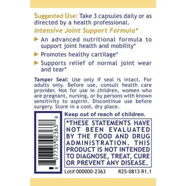 Premier Research Labs, Premier Joint & Disc, 90 Plant-Source Capsules UPC 807735023638 | Hilife Vitamins