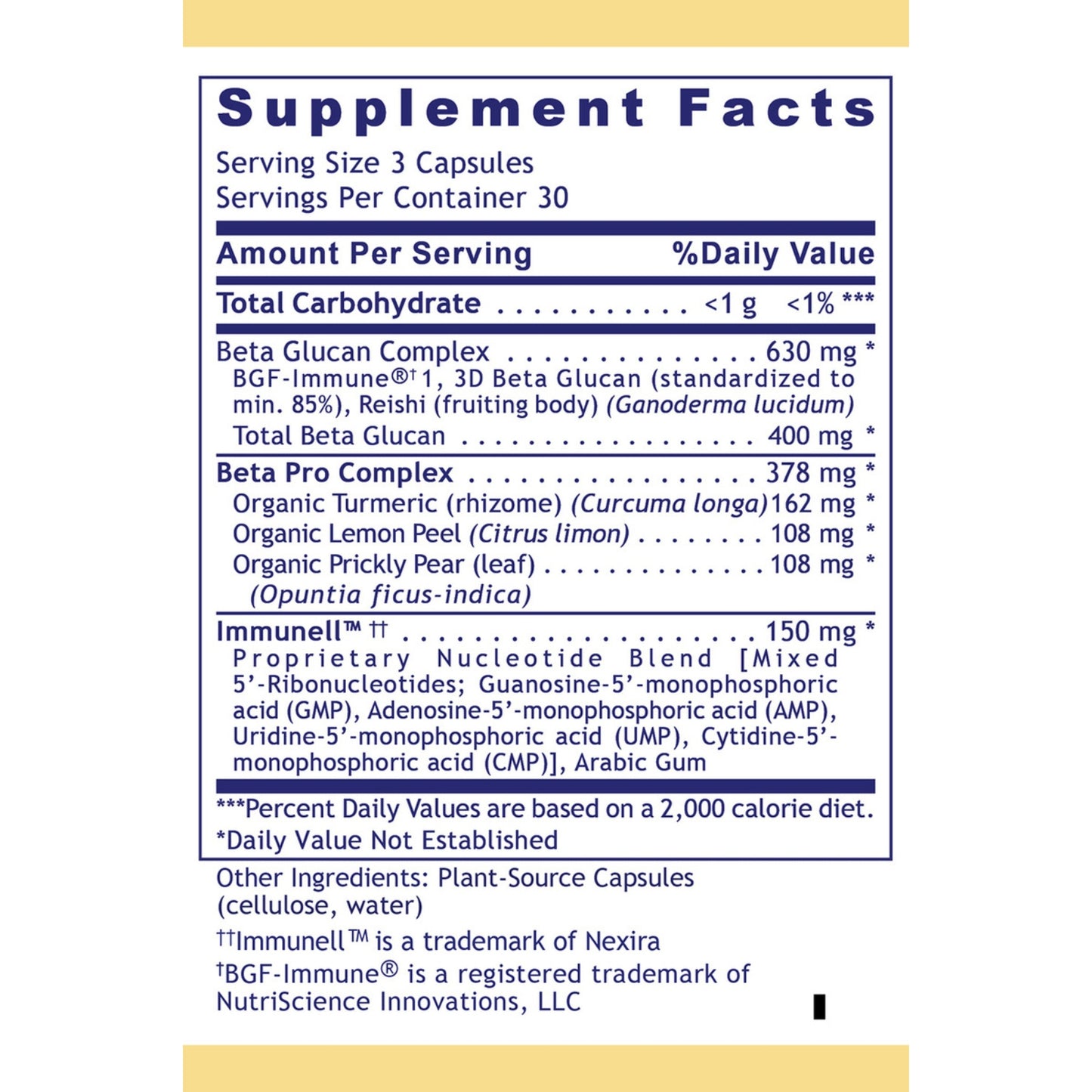 Premier Research Labs, Nucleo Immune™, 60 Pant-Source Capsules UPC 807735023690 | Hilife Vitamins