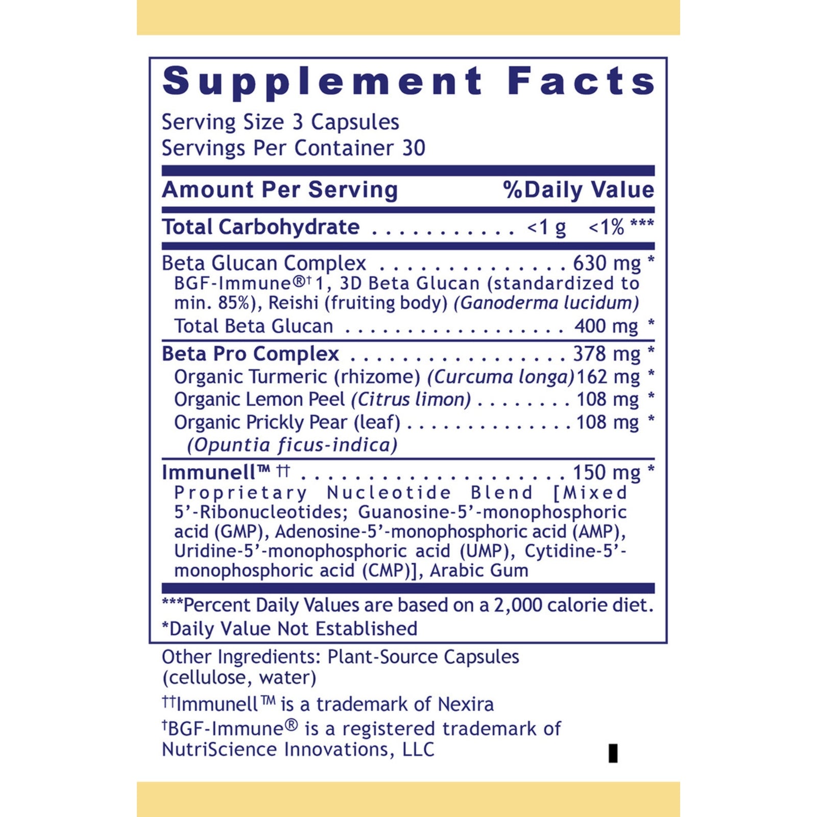 Premier Research Labs, Nucleo Immune™, 60 Pant-Source Capsules UPC 807735023690 | Hilife Vitamins
