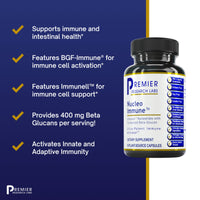 Premier Research Labs, Nucleo Immune™, 60 Pant-Source Capsules UPC 807735023690 | Hilife Vitamins