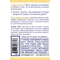 Premier Research Labs, AdrenaVen™, 60 Pant-Source Capsules UPC 807735023713 | Hilife Vitamins