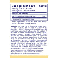 Premier Research Labs, Premier DHEA, 60 Plant-Source Capsules UPC 807735024000 | Hilife Vitamins