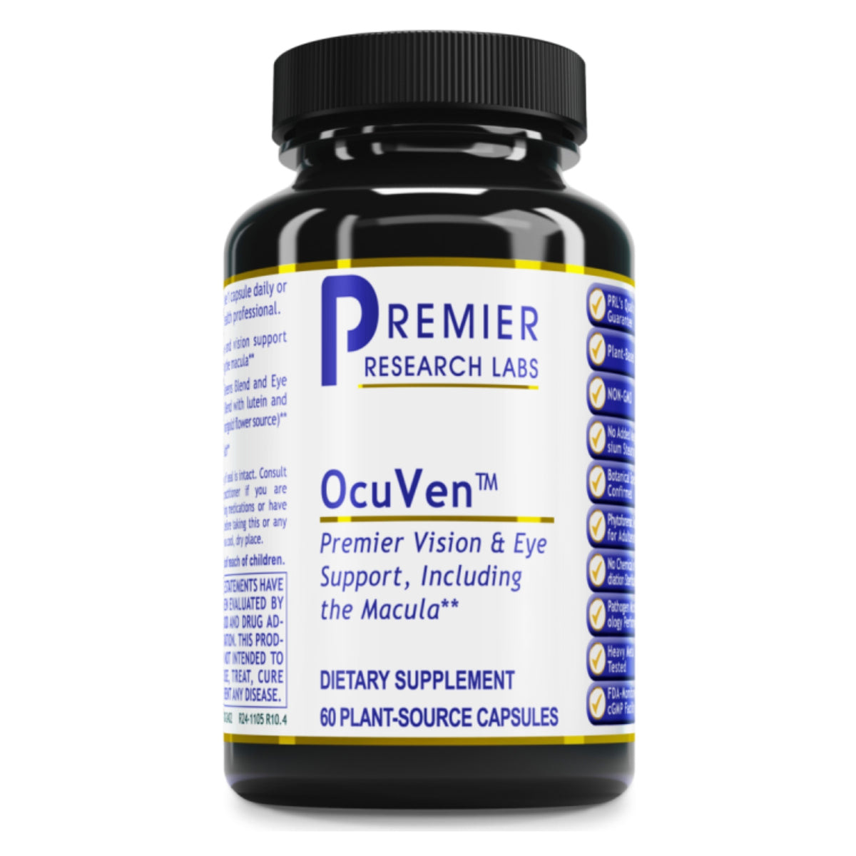 Premier Research Labs, OcuVen™, 60 Plant-Source Capsules UPC 807735024024 | Hilife Vitamins