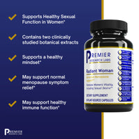 Premier Research Labs, Radiant Woman, 90 Plant-Source Capsules UPC 807735024062 | Hilife Vitamins