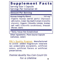 Premier Research Labs, Hyssinol™, 60 Plant-Source Capsules UPC 807735024475 | Hilife Vitamins